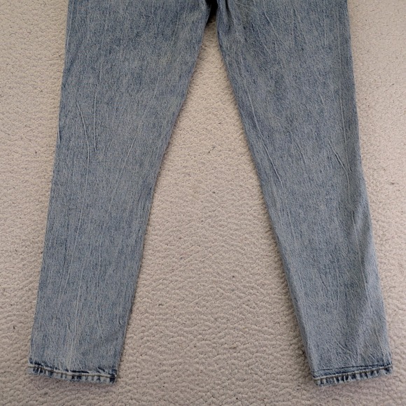 FREE PEOPLE Zuri Mom Ankle Jeans High Rise Straight Leg Denim Womens 29 - Picture 9 of 11